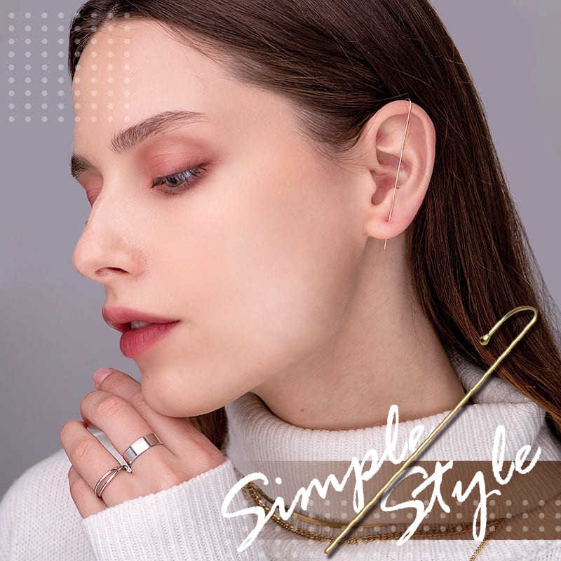 Ear Wrap Crawler Hook Earrings-8