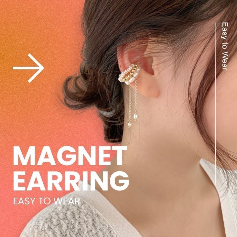 Stylish Magnetic Earring Non-piercing-5