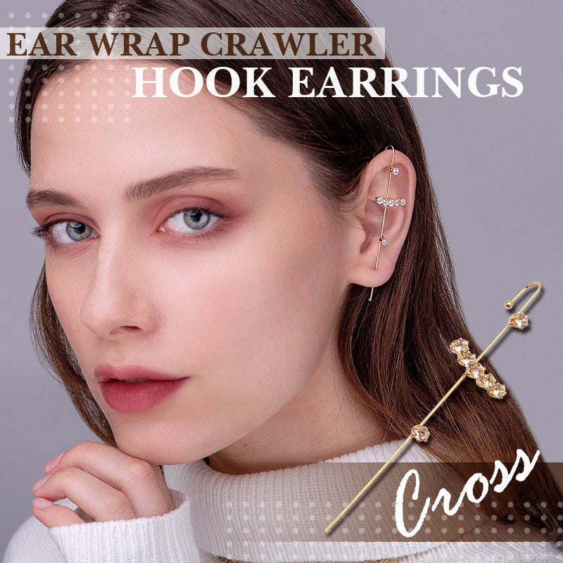 Elfangy✨ Ear Wrap Crawler Hook Earrings